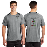 CHI/Sport Tek Heather Colorblock Contender Tee/ST361/