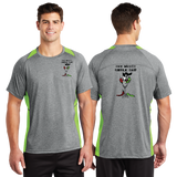 CHI/Sport Tek Heather Colorblock Contender Tee/ST361/