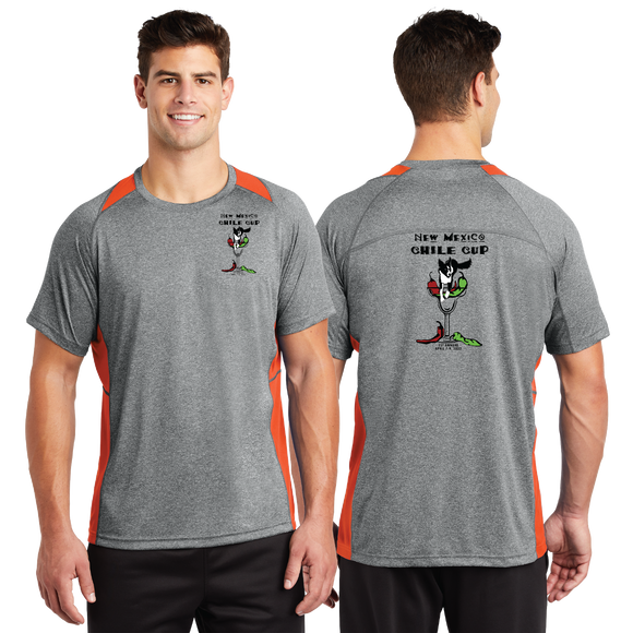 CHI/Sport Tek Heather Colorblock Contender Tee/ST361/