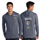 CHI/UniSex Sport Tek TriBlend Wicking Long Sleeve Hoodie /ST406/