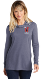 DLU/Sport-Tek ® Women TriBlend Wicking Long Sleeve Hoodie/LST406/