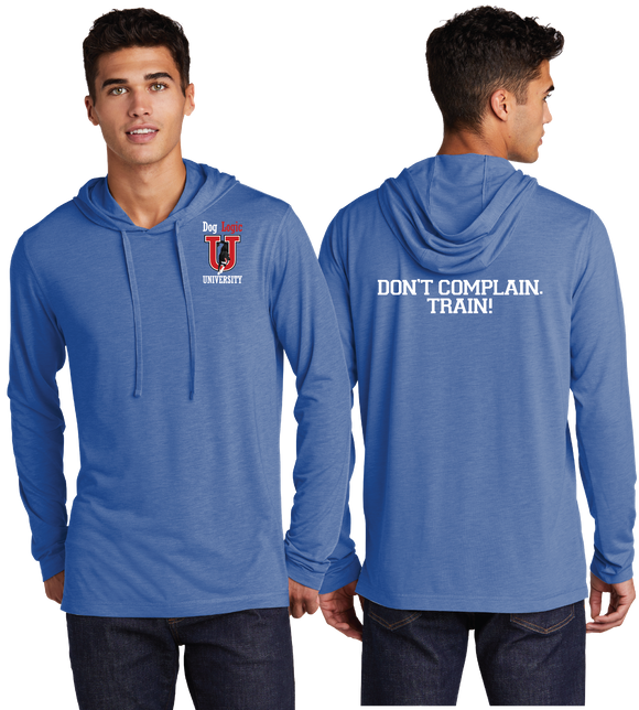 DLU/UniSex Sport-Tek ® Tri-Blend Wicking Long Sleeve Hoodie/ST406/
