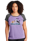 DStar/Ladies Heather-On-Heather Contender™ Scoop Neck Tee/LST362