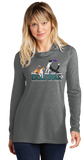 DStar/Sport Tek Women TriBlend Wicking Long Sleeve Hoodie/LST406/