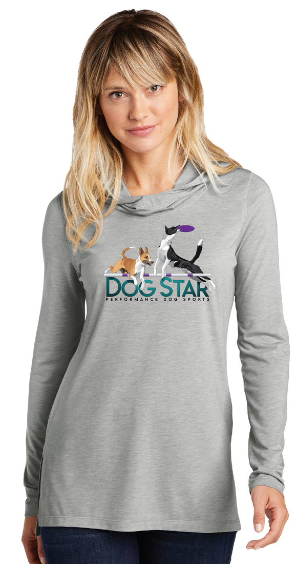 DStar/Sport Tek Women TriBlend Wicking Long Sleeve Hoodie/LST406/