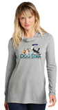 DStar/Sport Tek Women TriBlend Wicking Long Sleeve Hoodie/LST406/