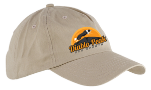 Diablo Peak Dog SPorts - 5 Panel Low Profile Hat (DadHat)