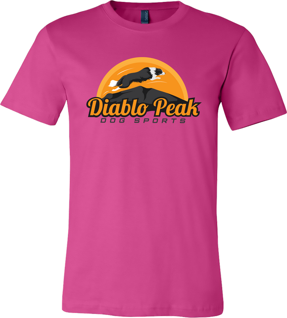 Diablo Peak Dog Sports UniSex 100% Cotton T shirt - Great fit Men & Women