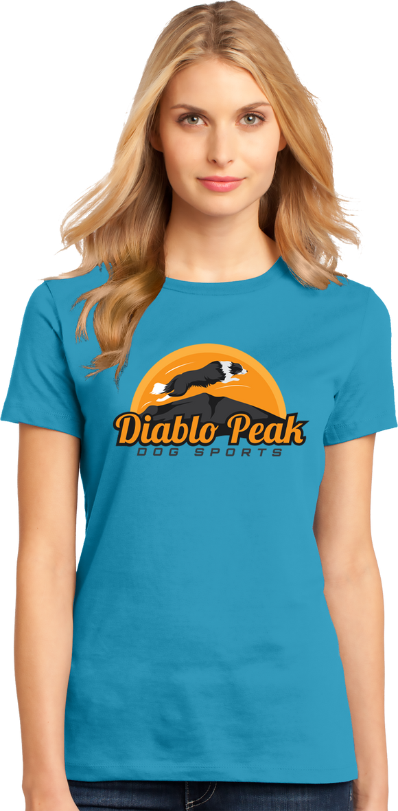 Diablo Peak Dog Sports-  100% Cotton Women's TShirt