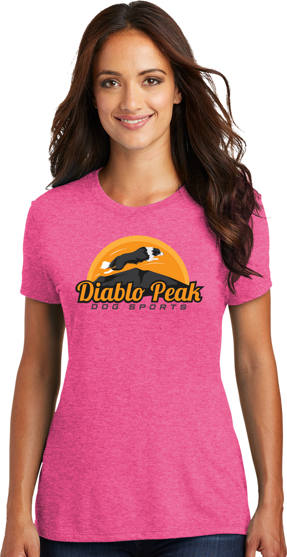 Diablo Dog Sports -  Women's Tri Blend T shirt (SUPER SOFT!)