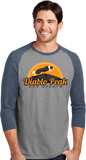 Diablo Peak Dog Sports - UniSex Tri Blend 3/4 Sleeve - 136