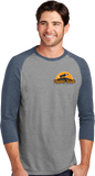 Diablo Peak Dog Sports - UniSex Tri Blend 3/4 Sleeve - 136