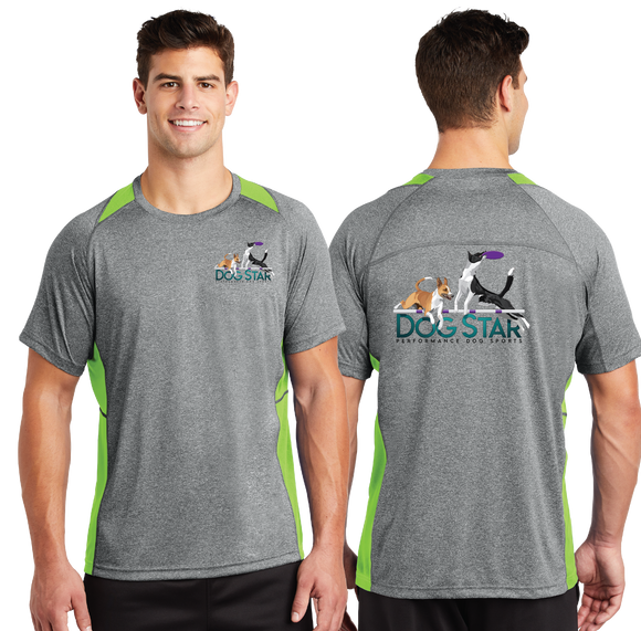 DStar/Sport-Tek® Heather Colorblock Contender™ Tee/ST361