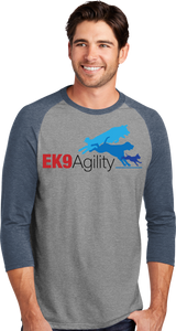 EK9 Agility uniSex Tri Blend 3/4 Sleeve