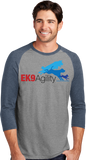 EK9 Agility uniSex Tri Blend 3/4 Sleeve