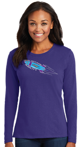 HOA/Women Long Sleeve Core Cotton Tee/LPC54LS/