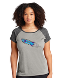 HOA/Ladies Heather-On-Heather Contender™ Scoop Neck Tee/LST362