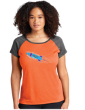 HOA/Ladies Heather-On-Heather Contender™ Scoop Neck Tee/LST362