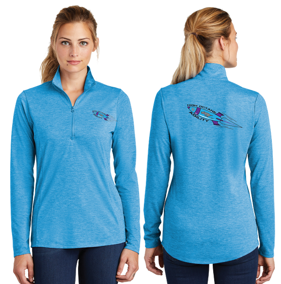 HOA/TriBlend Wicking Lightweight Quarter Zip Pullover/LST407/