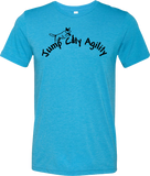 Jump City Agility -  UniSex Tri Blend T Shirt - SOFTEST "Cotton Feel" on the Market!-3413
