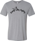 Jump City Agility -  UniSex Tri Blend T Shirt - SOFTEST "Cotton Feel" on the Market!-3413