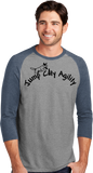 Jump City Agility - UniSex Tri Blend 3/4 Sleeve DM136