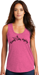 Jump City Agility -  Women's TriBlend Racerback Tank Top-DM138L