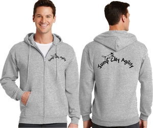 Jump City Agility UniSex Full Zip Hoodie - PC78ZH