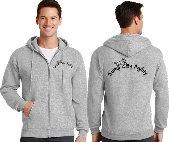Jump City Agility UniSex Full Zip Hoodie - PC78ZH