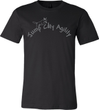 Jump City Agility -  UniSex 100% Cotton T shirt - Great fit Men & Women - 3001