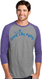 Jump City Agility - UniSex Tri Blend 3/4 Sleeve DM136