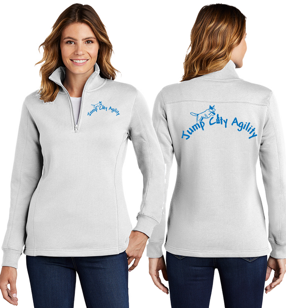 Jump City Agility Ladies 9oz 1/4-Zip Sweatshirt LST253