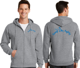 Jump City Agility UniSex Full Zip Hoodie - PC78ZH