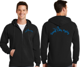 Jump City Agility UniSex Full Zip Hoodie - PC78ZH