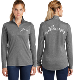 Jump City Agility Tri-Blend Wicking Lightweight 1/4-Zip Pullover LST407