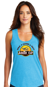 JCUP/Women's TriBlend Racerback Tank Top/DM138L/