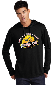 JCUP/UniSex SportTek TriBlend Wicking Long Sleeve Hoodie /ST406/