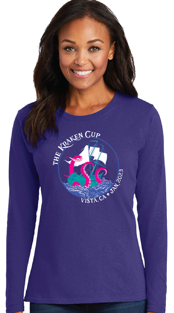 KC/Women Long Sleeve Core Cotton Tee/LPC54LS/
