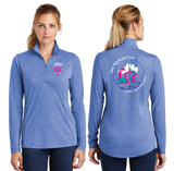 KC/TriBlend Wicking Lightweight Quarter Zip Pullover/LST407/