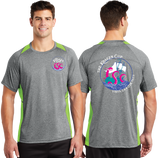 KC/Sport Tek Heather Colorblock Contender Tee/ST361/
