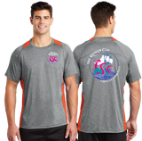 KC/Sport Tek Heather Colorblock Contender Tee/ST361/