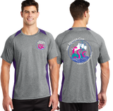 KC/Sport Tek Heather Colorblock Contender Tee/ST361/