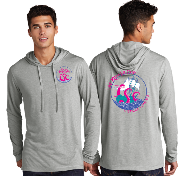 KC/UniSex Sport Tek TriBlend Wicking Long Sleeve Hoodie /ST406/