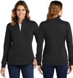 MHDSUKI/Ladies 9oz Quarter Zip Sweatshirt/LST253/