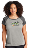 TVS/Ladies Heather On Heather Contender Scoop Neck Tee/LST362/