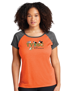 TVS/Ladies Heather On Heather Contender Scoop Neck Tee/LST362/