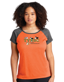 TVS/Ladies Heather On Heather Contender Scoop Neck Tee/LST362/