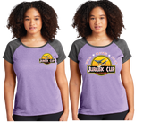 JCUP/Ladies Heather On Heather Contender Scoop Neck Tee/LST362/