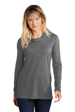 MHDSUKI/Sport Tek Women TriBlend Wicking Long Sleeve Hoodie/LST406/
