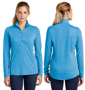 MHDSUKI/TriBlend Wicking Lightweight Quarter Zip Pullover/LST407/